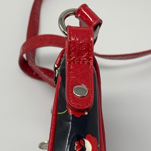 Vera Bradley Frill Glossy Poppy Fields Bag - Picture 6 of 10